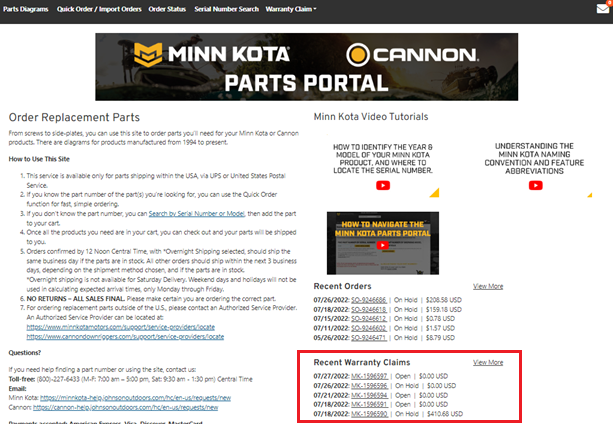 view warranty claim history.png